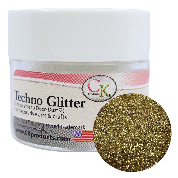 Disco Dust/Techno Glitter soft gold